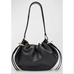 Ulla Johnson Tilda Ruched Crossbody - Noir